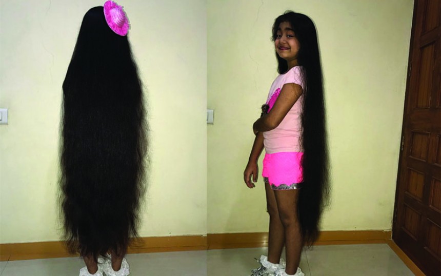 Longest Hair Among Children