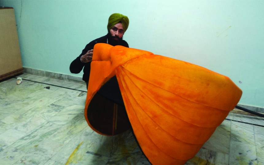 World's Biggest Paper Turban