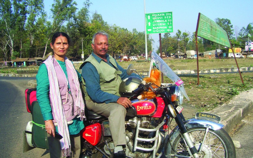 Longest Journey by Couple on Motorcycle