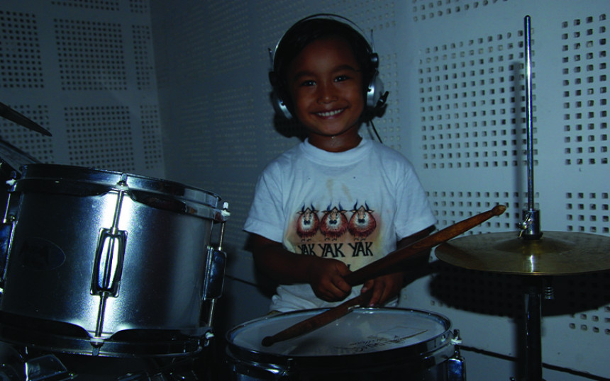 Youngest Drum Player of Nepal
