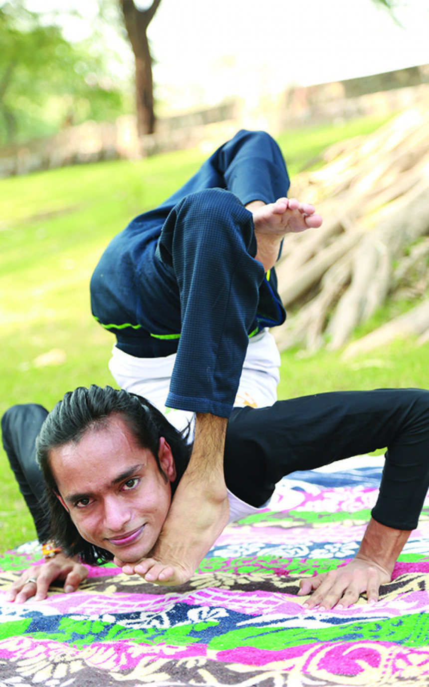 Most Flexible Handicapped Yoga Champion