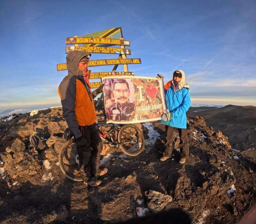 Downhill Mountain Biking on Mount Kilimanjaro